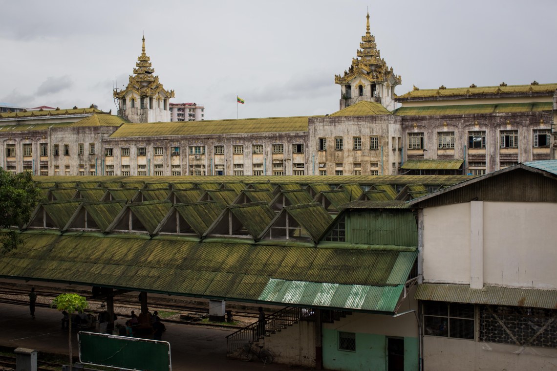 Gare centrale de Yangon