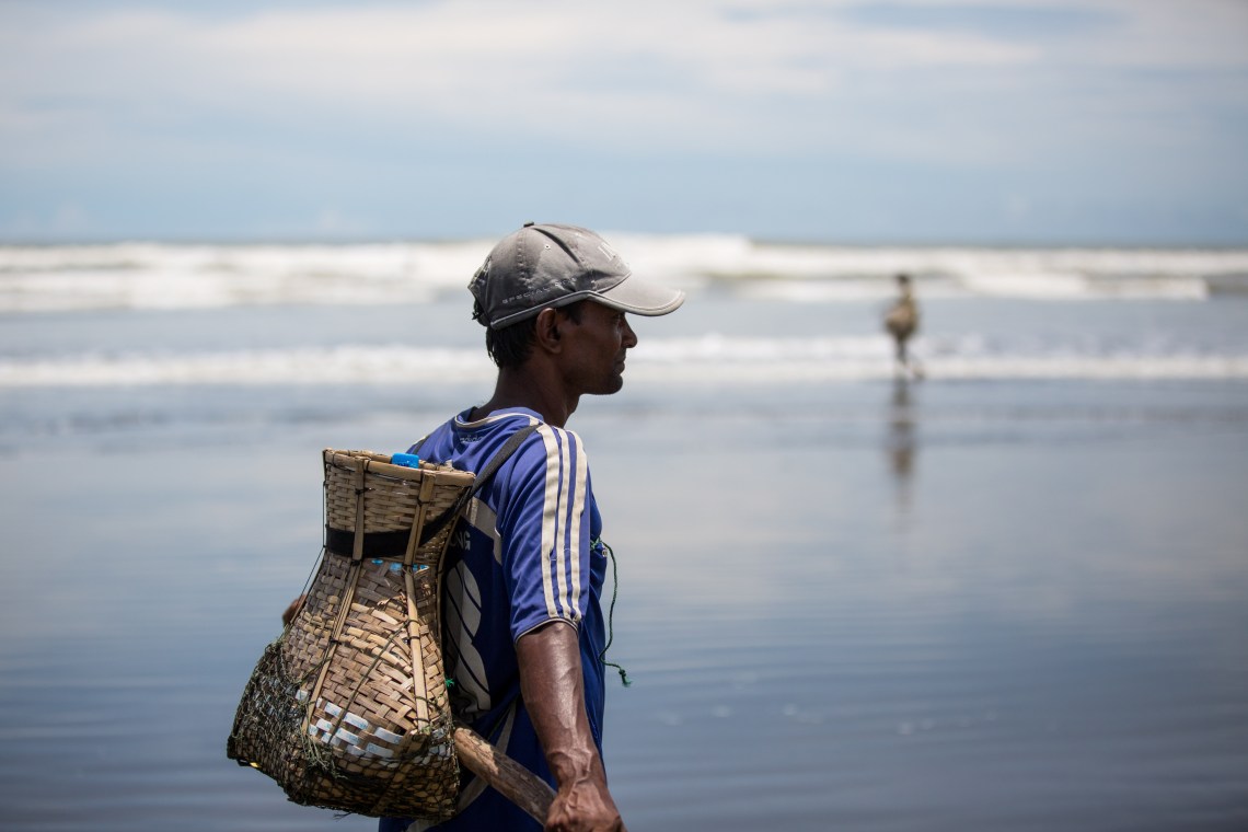 Pêcheur Rohingya