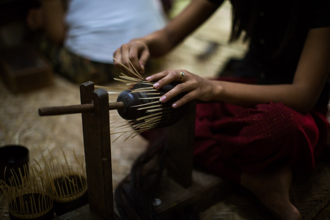 Artisant de lacques, New Bagan
