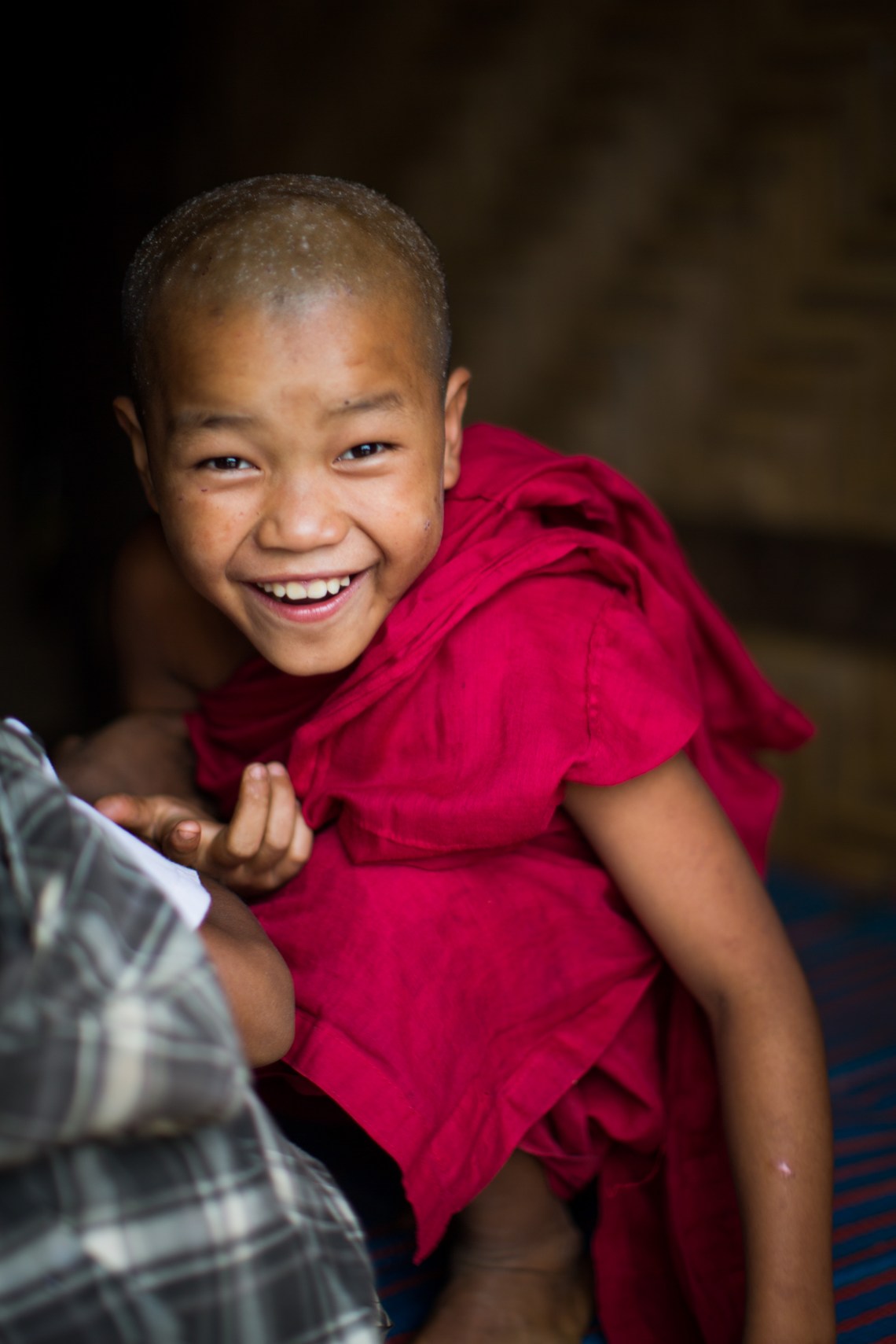 Jeune novice palaungs au monastère de Tan San, Shan State
