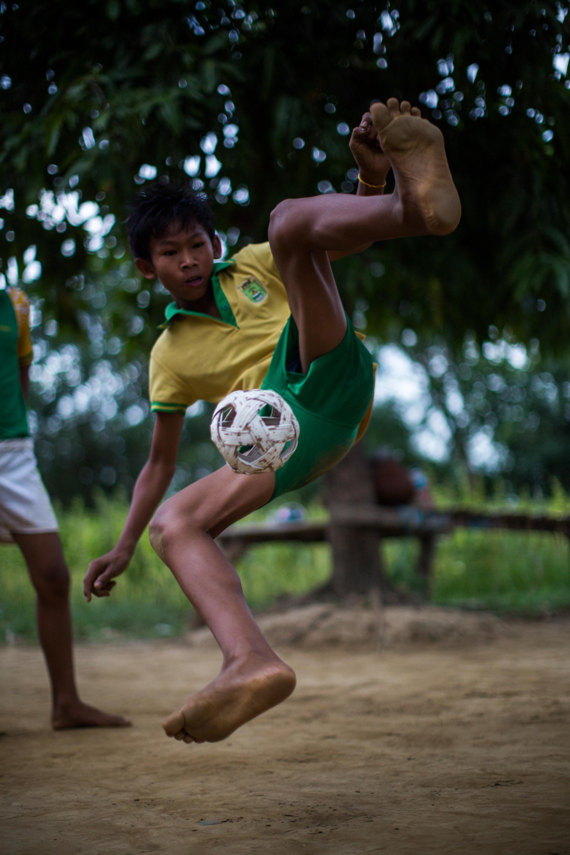 Entrainement de chinlone, Amarapura