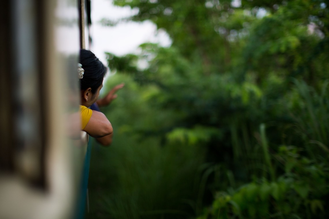 Train Mandalay - Myitkyina